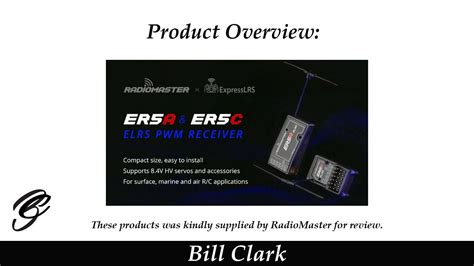 Product Overview RadioMaster ExpressLRS ER5A ER5C PWM Receivers YouTube