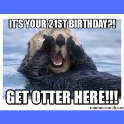 21st Birthday Drinking Memes