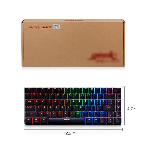 Ajazz AK33 RGB Bluetooth 4.0 Wireless Mechanical Gaming Keyboard