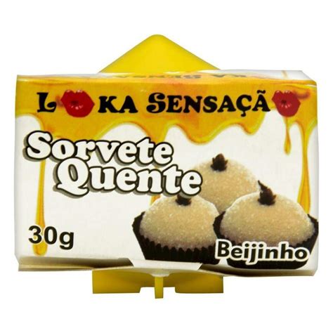 Vela Sorvete Quente Loka Sensação g Loka Sensação Sex Shop DSS