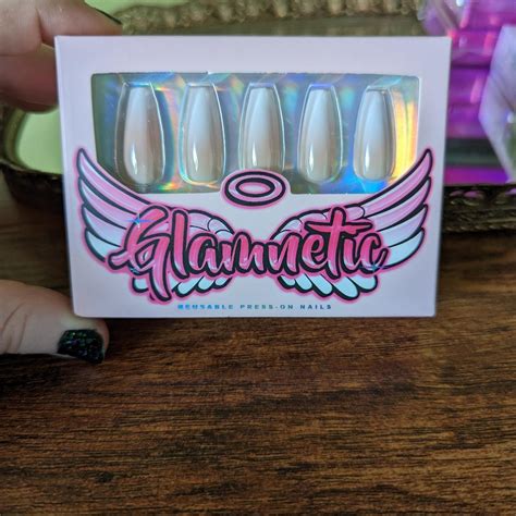 Glamnetic Creme De Nude Nails Unused Just Realized Depop