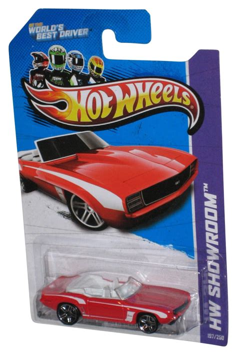 Hot Wheels HW Showroom Red Camaro Toy Car Walmart