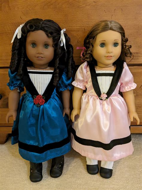 Marie Grace And Cecile In Matching Dresses R Americangirl