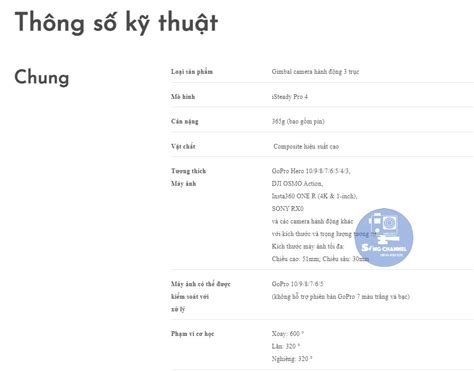 Gimbal Hohem iSteady Pro 4 - Gimbal Cho Gopro, Action Camera