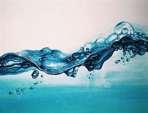Как красиво рисовать воду - 85 фото