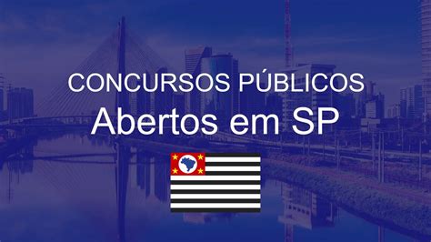 Concursos Abertos Em Sp Lecionare