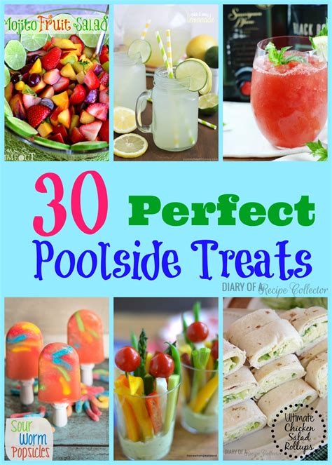 Poolside Treats - Diary of A Recipe Collector