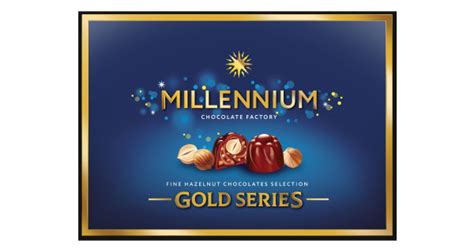 Шоколадные конфеты «Millennium Gold» 205г. Купить в интернет магазине ...