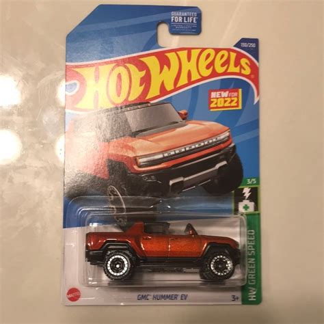 Hot Wheels And Matchbox Toys Gmc Hummer Ev Hot Wheels Green Speed Poshmark