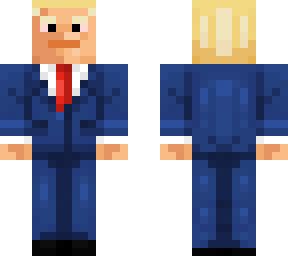 Donald Trump Minecraft Skin