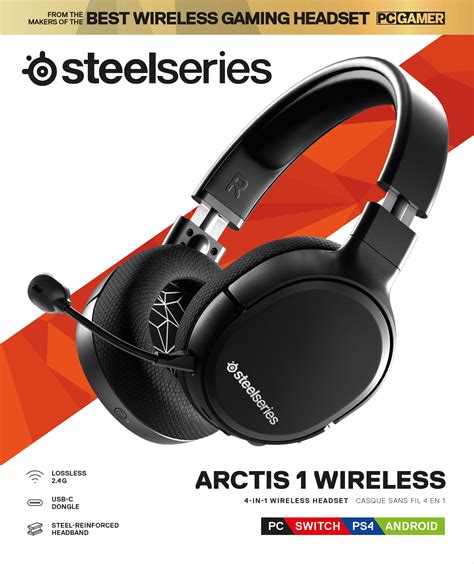 SteelSeries Arctis 1 Wireless Gaming Headset - Black - Walmart.com
