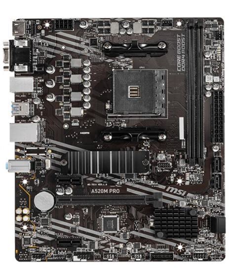 MSI A520M PRO motherboard – Empower Laptop