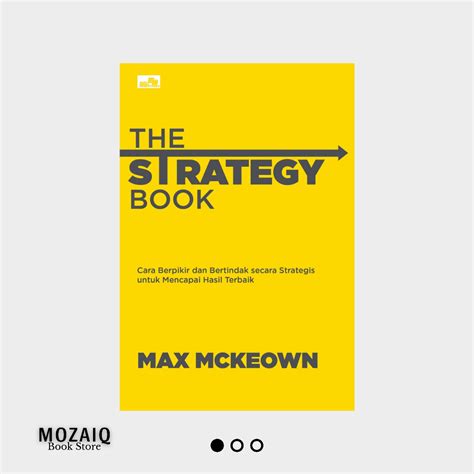 Jual Buku The Strategy Book Cara Berpikir Dan Bertindak Secara