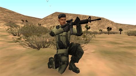 Gta San Andreas Panamanian Security Forces Agent From Socom Us Navy