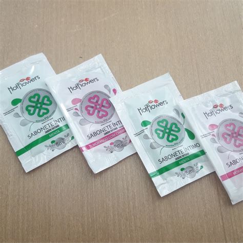 Sabonete Ntimo Menta Hot Flowers Lingerie Br Atacado Para