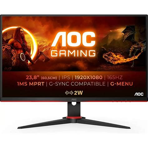 aoc-24g2spu - aoc-24g2spu | AOC 24G2SPU, 24", DP, 2xHDMI, HAS, 165Hz ...