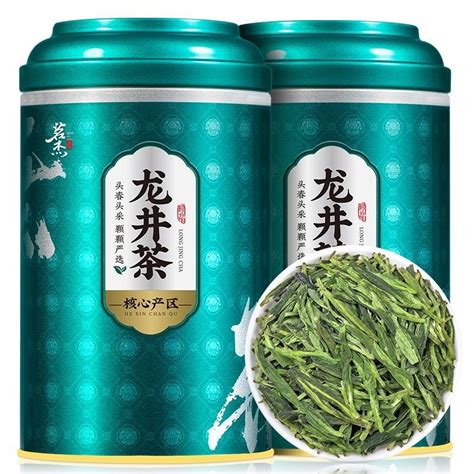 【一品茗香】茗傑龍井茶葉 2023新茶一級雨前春茶豆香型嫩芽濃香型罐裝茶125g 蝦皮購物