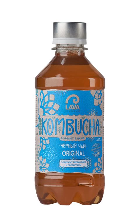 Lava Superfood Kombucha / Комбуча: Черный чай, 0,33л - купить с ...