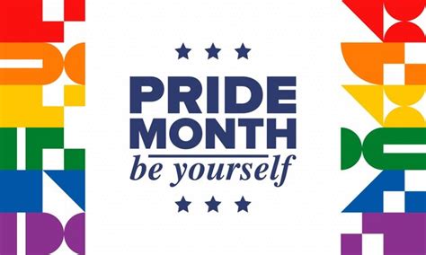 Premium Vector Lgbt Pride Month In June Lesbian Gay Bisexual Transgender Lgbt Flag Rainbow