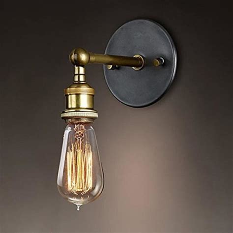 R Tro Luminaire Applique Murale Style Industriel R Glable Finition