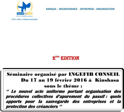 BANQUE MICROFINANCE ENTREPRISE ORGANISATION 2 ème EDITION PDF