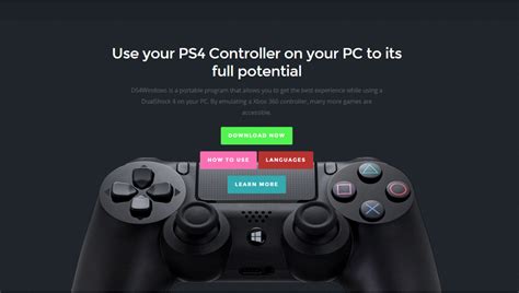Как подключить контроллер PS4 DualShock 4 к компьютеру