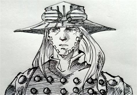 Small Sketch Of Gyro Artistmeeeee Rstardustcrusaders