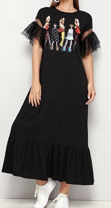 Pin de Gelhen Velásquez em BLUSAS Y VESTIDOS FARALADOS | Vestidos ...