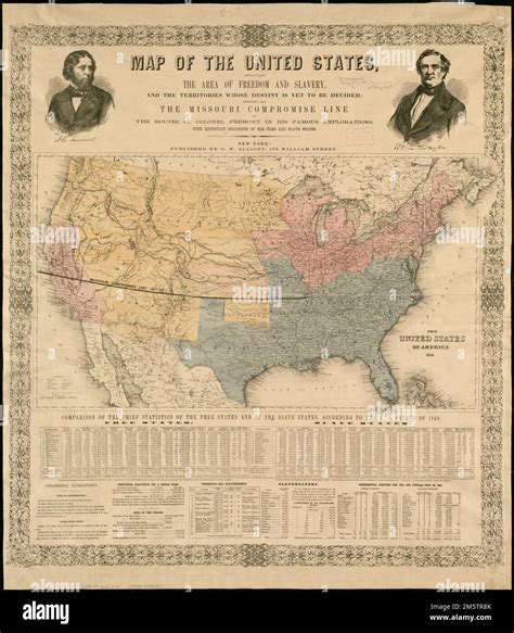 1856 Slave Map Hi Res Stock Photography And Images Alamy