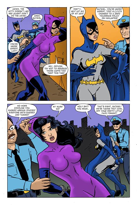 Batgirl Vs Catwoman Arrested Development Page Colors By Satyq Hentai Foundry