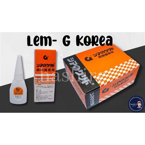 Jual Promo Lem Korea G Box Isi Pcs Harga Grosir Box Lem G