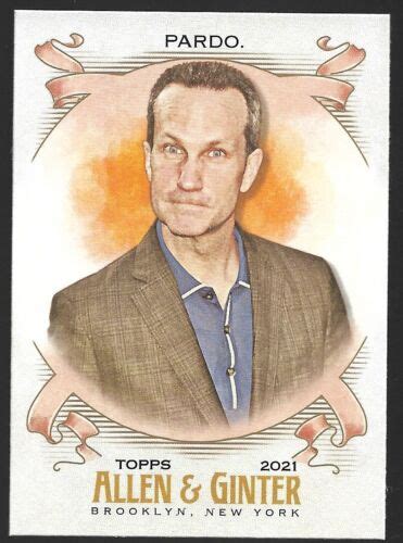 Jimmy Pardo 2021 Topps Allen And Ginter Baseball Card 293 Tv Host