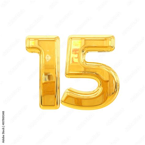 number  gold  transparent background background stock illustration