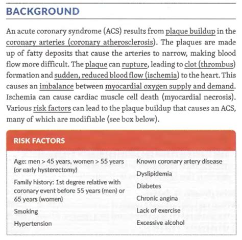 Acute Coronary Syndromes Flashcards Quizlet