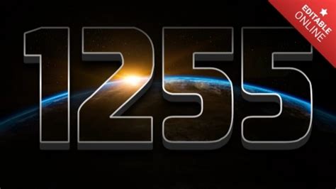 earth text effect generator