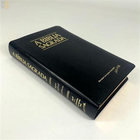 biblia sagrada acf super legivel capa luxo preta