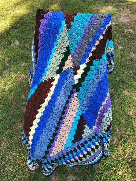 Diagonal Crochet Afghan Pattern Free Patterns