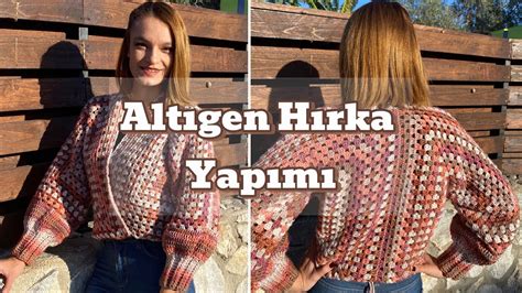 ALTIGEN HIRKA SÜVETER YAPIMIcrochet sweater makingKışlık hırka yapımı