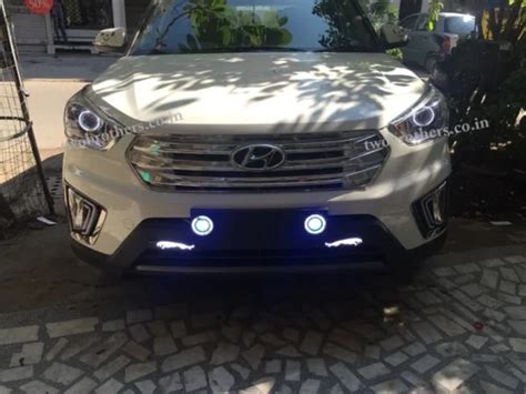 CRETA PROJECTOR HEADLIGHTS WITH ULTRA MATRIX DRL - Car Projector DRL ...