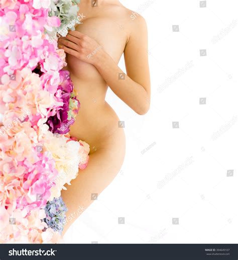 Nude Woman Flower Stock Photo 394649107 Shutterstock