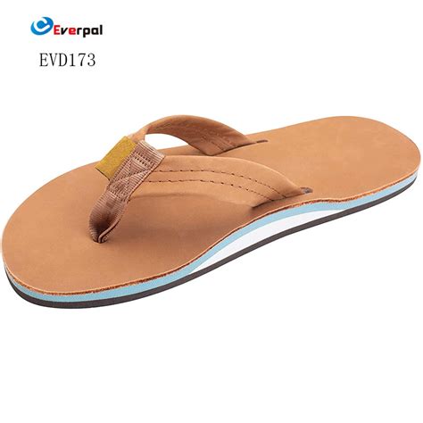 China Men's Leather Flip Flops Manufacturers and Suppliers - Everpal