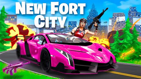 🚓🚨new City Ffa 4521 9859 0859 By Ovt94 Fortnite Creative Map Code