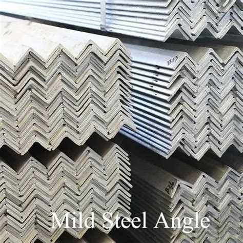 V Shape Mild Steel Angle For Construction Size X X Mm At