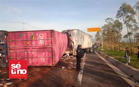 Accidente En Carretera Calpulalpan Texcoco Deja Un Muerto Y 12 Heridos