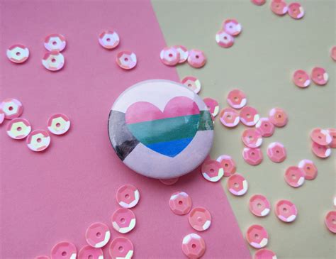 Demipolyromantic Badge Demi Pride Pins Lgbt Pride Etsy