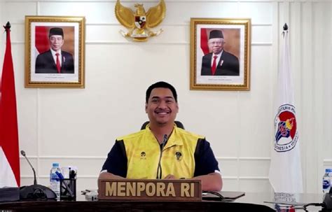 Menpora Dito Ariotedjo Golden Award Siwo Pwi Pusat Menjadi Bukti Dari