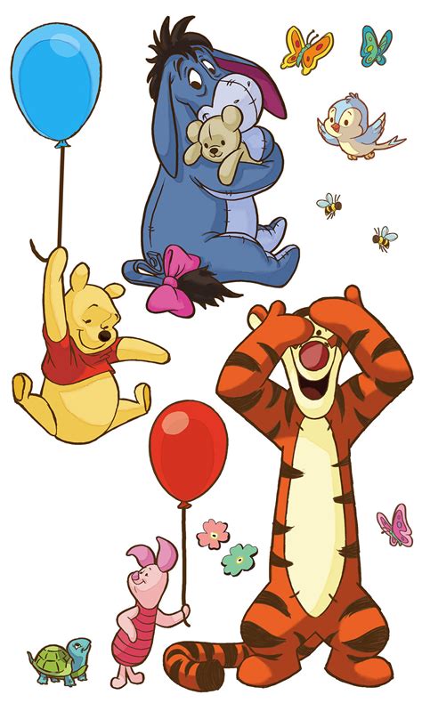 Adesivi Murali Winnie The Pooh And Friends Xxl Della Komar