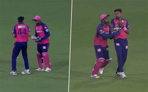 Kuldeep Sen And Sanju Samson Collide In Crucial Catch Moment