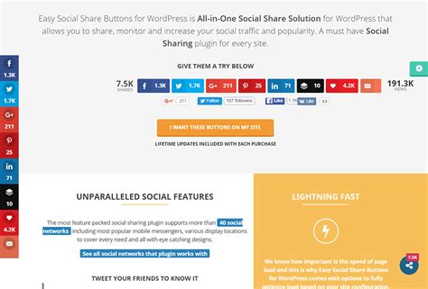 Top 15 Best Premium And Free Social Sharing Plugins For WordPress 2016