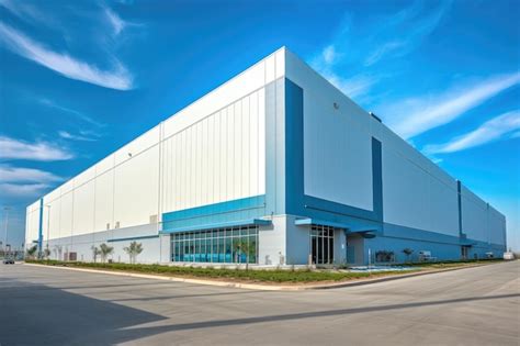 premium ai image  modern factory building